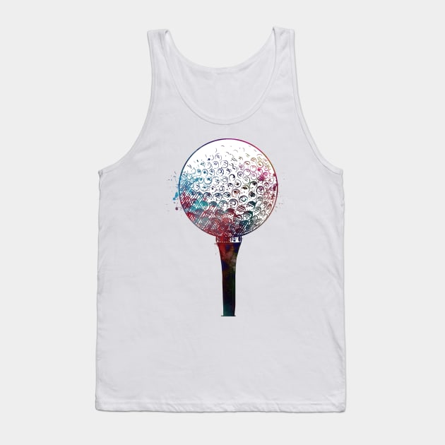 Golf player #sport #golf Tank Top by JBJart